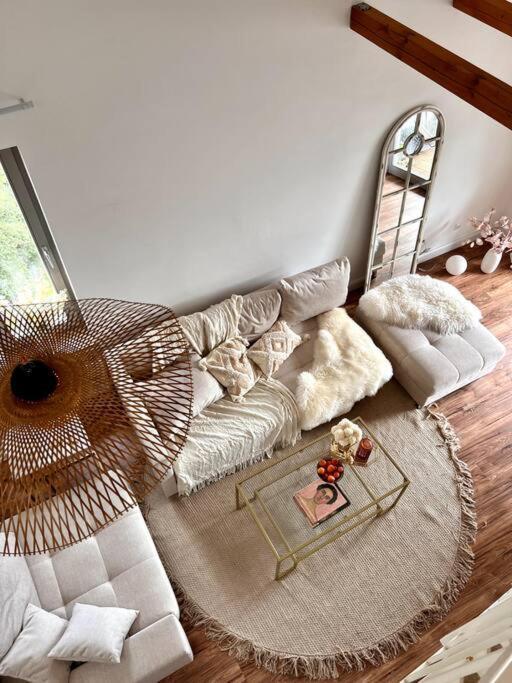Bali Home Stylische Wohnung Mit Terrasse Schönefeld Eksteriør bilde
