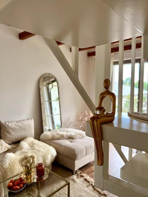 Bali Home Stylische Wohnung Mit Terrasse Schönefeld Eksteriør bilde