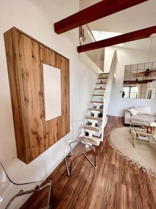 Bali Home Stylische Wohnung Mit Terrasse Schönefeld Eksteriør bilde