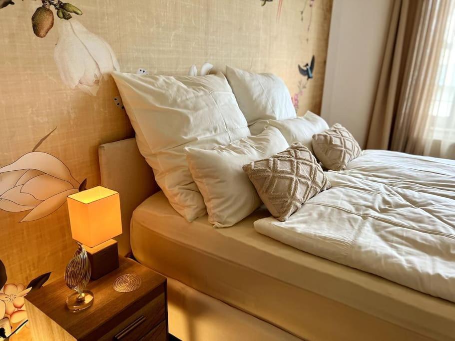 Bali Home Stylische Wohnung Mit Terrasse Schönefeld Eksteriør bilde